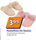 Aktuelles Pantoffeln für Damen Angebot bei Action in Cottbus ab 3,99 €