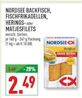 Backfisch, Fischfrikadellen, Herings- oder Matjesfilets Angebote von Nordsee bei Marktkauf Wuppertal für 2,49 €