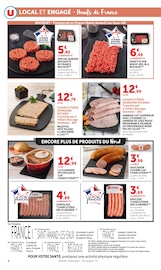 Promos Viande dans le catalogue "Célébrons LES PRODUCTEURS de chez nous" de Hyper U Viande en promo dans le catalogue Hyper U à la page 4