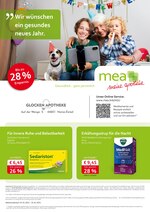 mea - meine apotheke Prospekt für Bochum mit 4 Seiten mea - meine apotheke Prospekt für Bochum: "Unsere Januar-Angebote", 4 Seiten, 01.01.2021 - 31.01.2021