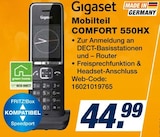 Mobilteil COMFORT 550HX im Angebot bei expert in Hoyerswerda Mobilteil COMFORT 550HX Angebote von Gigaset bei expert Hoyerswerda für 44,99 €