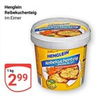 Reibekuchenteig im Angebot bei GLOBUS in Neunkirchen Reibekuchenteig Angebote von Henglein bei GLOBUS Neunkirchen für 2,99 €