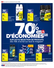 Prix et réduction Axe dans le prospectus Carrefour Market en cours Offre Axe dans le catalogue Carrefour Market du moment à la page 20