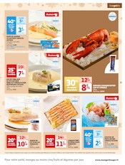 Promos Dos De Cabillaud Surgelé dans le catalogue "Réveillons Noël : Tous les plaisirs de la table à petits prix" de Auchan Hypermarché à la page 53