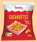 Cacahuètes grillées et salées - Netto en promo à 0,98 € chez Netto Cacahuètes grillées et salées - Netto dans le catalogue Netto