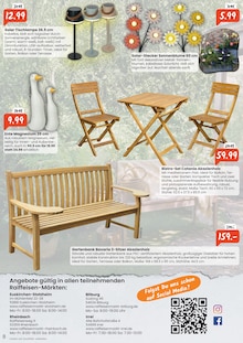 Gartensitzmöbel im Raiffeisen Rhein-Ahr-Eifel Handelsgesellschaft mbH Prospekt "Frühlingsfrisch in die Gartensaison" mit 8 Seiten (Bonn)