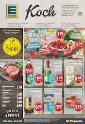 Aktueller EDEKA Prospekt mit Bratwurst, "Aktuelle Angebote", Seite 1