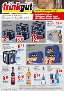 Trinkgut Prospekt Größter Getränkemarkt in Burgau mit  Seiten in Röfingen und Umgebung