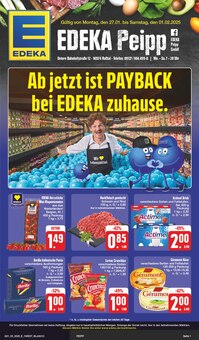 EDEKA Prospekt Wir lieben Lebensmittel! mit  Seiten in Oberasbach und Umgebung