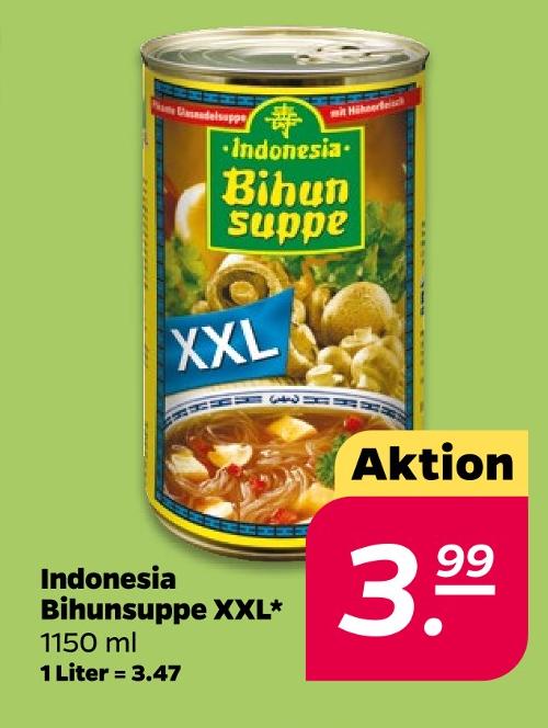 Bihunsuppe XXL