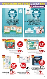 Pampers Angebote im Prospekt "LA QUINZAINE DES PRIX ULTRA BAS SPÉCIAL RENTRÉE" von Super U Pampers Angebote im Prospekt "LA QUINZAINE DES PRIX ULTRA BAS SPÉCIAL RENTRÉE" von Super U auf Seite 9