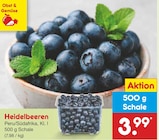 Heidelbeeren im aktuellen Netto Marken-Discount Prospekt