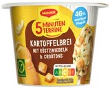5 Minuten Terrine Kartoffelbrei mit Röstzwiebeln & Croutons oder 5 Minuten Terrine Nudeln in Rahmsauce im Angebot bei REWE in Moers 5 Minuten Terrine Kartoffelbrei mit Röstzwiebeln & Croutons oder 5 Minuten Terrine Nudeln in Rahmsauce Angebote von Maggi bei REWE Moers für 0,99 €