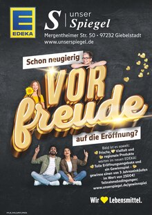 EDEKA Prospekt der Woche "Wir lieben Lebensmittel!" Seite 2, 03.11.2025 bis 08.11.2025 für Giebelstadt Aktueller EDEKA Prospekt "Wir lieben Lebensmittel!" Seite 2 von 31 Seiten für Giebelstadt