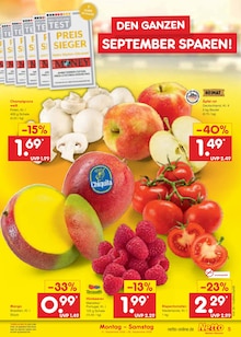 Äpfel im aktuellen Netto Marken-Discount Prospekt (Hannover) Äpfel im Netto Marken-Discount Prospekt "Aktuelle Angebote" mit 69 Seiten (Hannover)