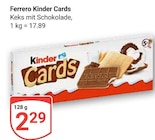 Kinder Cards im Angebot bei GLOBUS in Wiesbaden Kinder Cards Angebote von Ferrero bei GLOBUS Wiesbaden für 2,29 €