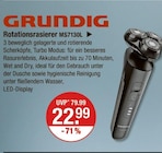 Rotationsrasierer MS7130L von GRUNDIG im aktuellen V-Markt Prospekt für 22,99 €