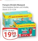 Windeln Maxipack im Angebot bei GLOBUS in Erlangen Windeln Maxipack Angebote von Pampers bei GLOBUS Erlangen für 19,99 €