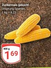 Zuckermais gekocht Angebote bei GLOBUS Mannheim für 1,69 €