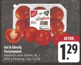 Partytomaten Angebote von Gut & Günstig bei E center Plauen für 1,29 €