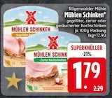 Mühlen Schinken Angebote von Rügenwalder Mühle bei EDEKA Passau für 1,79 €