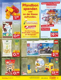 LEGO Angebot & Preis im aktuellen Netto Marken-Discount Prospekt LEGO Angebot im aktuellen Netto Marken-Discount Prospekt auf Seite 21