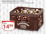 GLOBUS Zell - Original Angebot im Prospekt Original bei GLOBUS im Zell Prospekt für 14,99 €