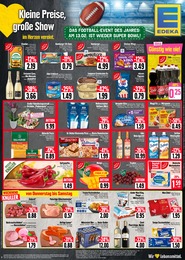 Supermarkt Prospekt von EDEKA Waltenhofen EDEKA Prospekt: "Kleine Preise, große Show", 1 Seite, 09.02.2023 - 11.02.2023