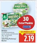 Frischkäsezubereitung von Bresso für 2,19 € bei E center im Angebot Frischkäsezubereitung von Bresso im aktuellen E center Prospekt