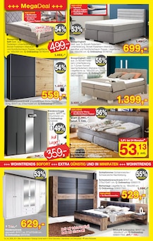 Bett im Opti-Megastore Prospekt "FAST ALLES AUF LAGER" mit 12 Seiten (Bremerhaven)