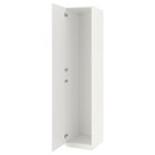 Kleiderschrank mit Tür weiß/Hochglanz/weiß 50x60x236 cm bei IKEA im Senden Prospekt für 170,00 €