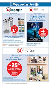 Catalogue Hyper U, 09/06/2026 - 21/06/2026, LES PRIX BAS de l'été, 56 pages Prospectus Hyper U en cours, "LES PRIX BAS de l'été", 56 pages