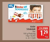 Schokolade im Angebot bei Marktkauf in Nürnberg Schokolade Angebote von Kinder bei Marktkauf Nürnberg für 1,29 €