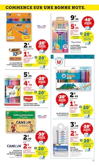 Promo Rangement Bureau dans le catalogue Super U du moment à la page 13