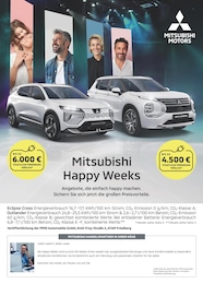 Mitsubishi Prospekt mit 1 Seiten (Timmendorfer Strand)
