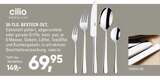 BESTECK-SET im Angebot bei Möbel Bohn in Schwäbisch Hall BESTECK-SET Angebote von cilio bei Möbel Bohn Schwäbisch Hall für 69,95 €