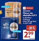 Pilsener von Warsteiner im aktuellen ALDI SÜD Prospekt für 2,99 €
