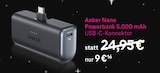 Nano Powerbank 5.000 mAh Angebote von Anker bei Telekom Shop Bremerhaven für 9,00 €