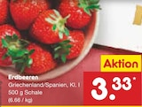 Erdbeeren bei Netto Marken-Discount im Titz Prospekt für 3,33 €
