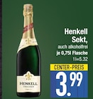 Sekt im EDEKA Prospekt Sekt von Henkell im aktuellen EDEKA Prospekt für 3,99 €