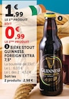 Super U Saint-Martin-de-Seignanx - Promo Bière stout foreign extra 7,5° Promo Bière stout foreign extra 7,5° à 0,99 € dans le catalogue Super U à Saint-Martin-de-Seignanx