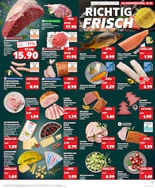 Schweinefleisch im Kaufland Prospekt "Aktuelle Angebote" mit 38 Seiten (Düsseldorf)