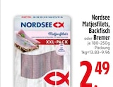 Matjesfilets im EDEKA Prospekt Matjesfilets von Nordsee im aktuellen EDEKA Prospekt für 2,49 €