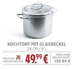 KOCHTOPF MIT GLASDECKEL für 49,99 € bei E center im Angebot KOCHTOPF MIT GLASDECKEL im aktuellen E center Prospekt