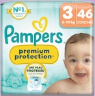 Couches premium protection t3x46 - PAMPERS en promo chez Intermarché Hyper Couches premium protection t3x46 - PAMPERS dans le catalogue Intermarché Hyper