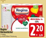 Küchentücher von Regina im aktuellen EDEKA Prospekt für 2,20 €