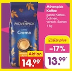 Aktuelle Kaffeebohnen Angebote bei Netto Marken-Discount in Rostock Aktuelles Kaffee Angebot bei Netto Marken-Discount in Rostock ab 13,99 €