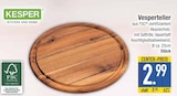 Vesperteller im Angebot bei EDEKA in Augsburg Vesperteller Angebote von Kesper bei EDEKA Augsburg für 2,99 €