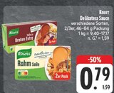 Aktuelle Braten Angebote bei EDEKA in Leipzig Aktuelles Delikatess Sauce Angebot bei EDEKA in Leipzig ab 0,79 €