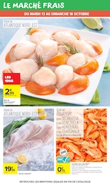 Promos Noix De Saint Jacques dans le catalogue "AU COEUR DU GOÛT" de Carrefour Market Noix De Saint Jacques en promo dans le catalogue Carrefour Market à la page 17